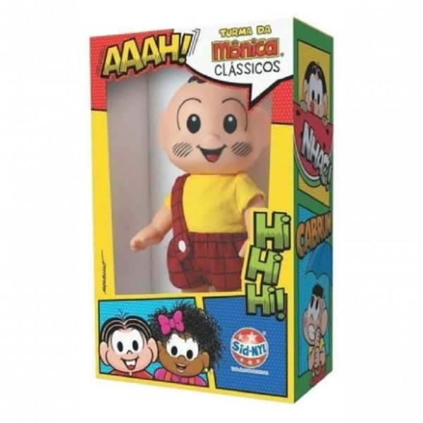 Boneco Cascão 25cm Turma Da Monica Original Sid-nyl