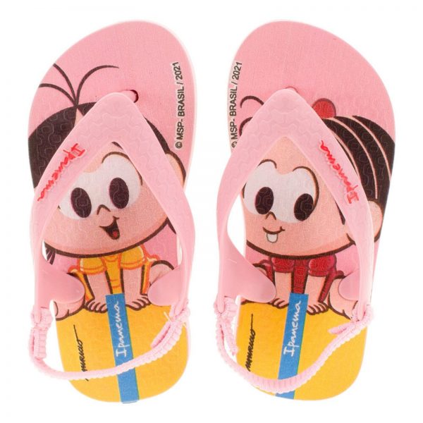 Chinelo Infantil Baby Turma Da Mônica Ipanema - 26791 3296791 Rosa