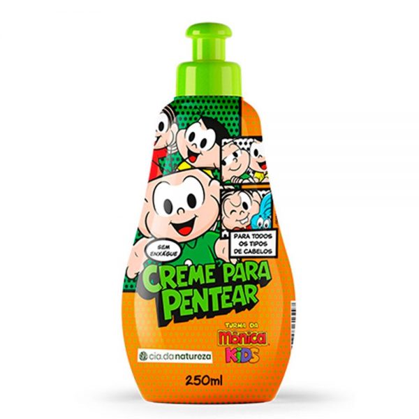 Creme De Pentear Todos Os Tipos Mônica Kids 250Ml TURMA DA MONICA