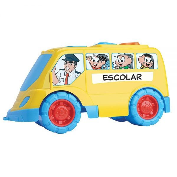 Ônibus Didático Turma Da Mônica Samba Toys 1104 Samba Toys