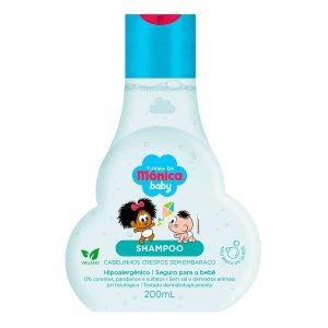 Shampoo Turma da Mônica Baby Cabelinhos Crespos sem Embaraço com 200ml 200ml