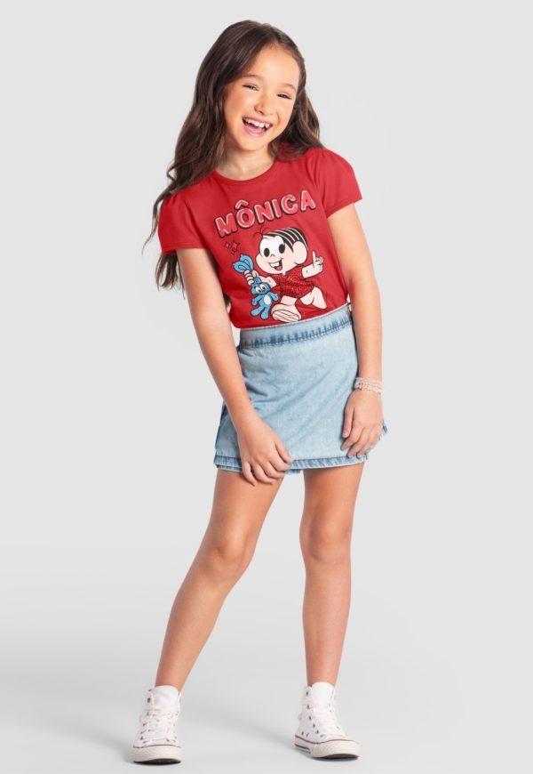 Infantil - Blusa menina da turma da mônica Brandili