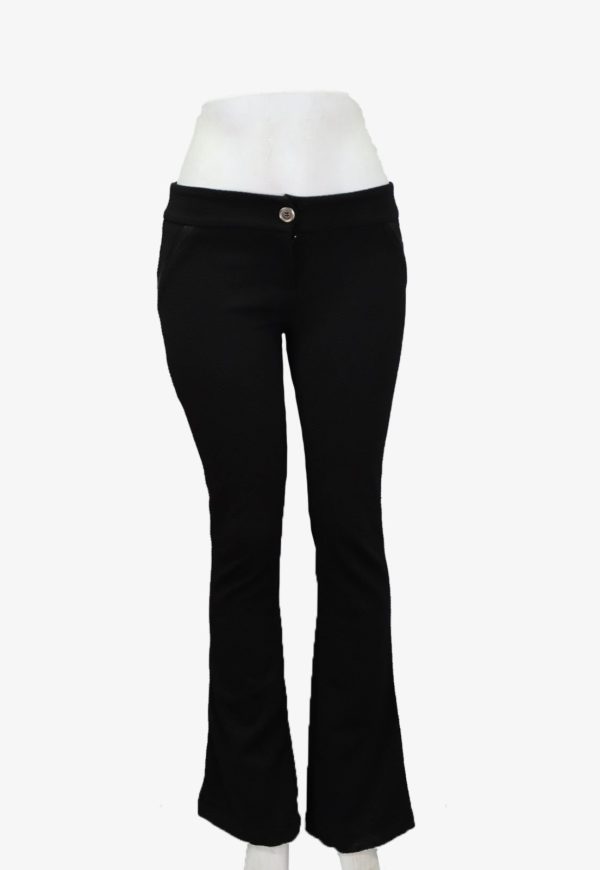 Calça Philip Monica Bootcut Lisa Preta Produto Gentilmente Usado