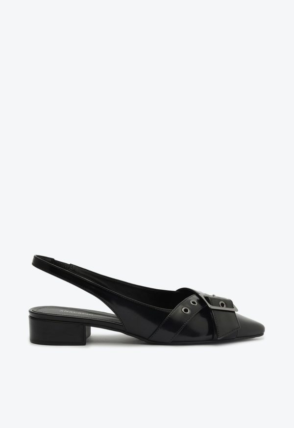 Sapatilha Slingback Mônica Preta | ZZ MALL